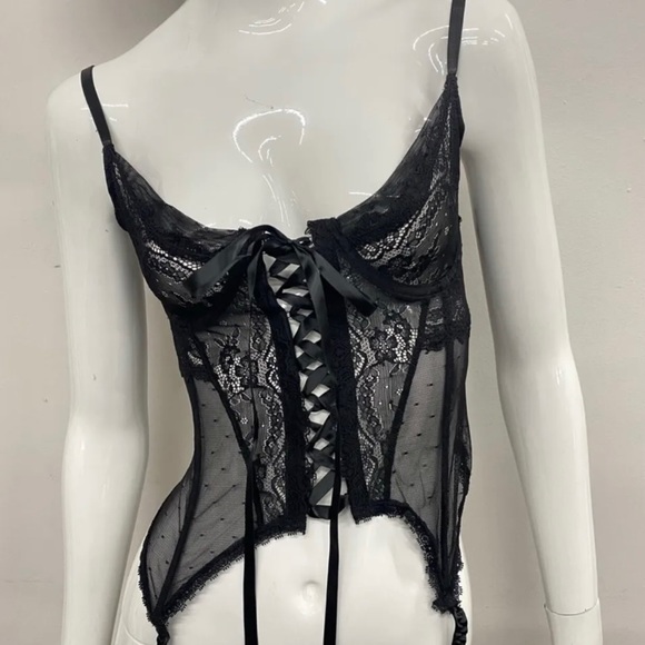 Nwt Widow OMEN GARTER BUSTIER - Picture 2 of 4